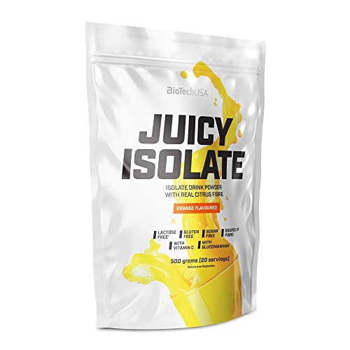 BioTechUSA Juicy Isolate | Gluten-Free, Lactose-Free, Sugar-Free | Refreshing Protein Soft Drink BioTechUSA uk supplements