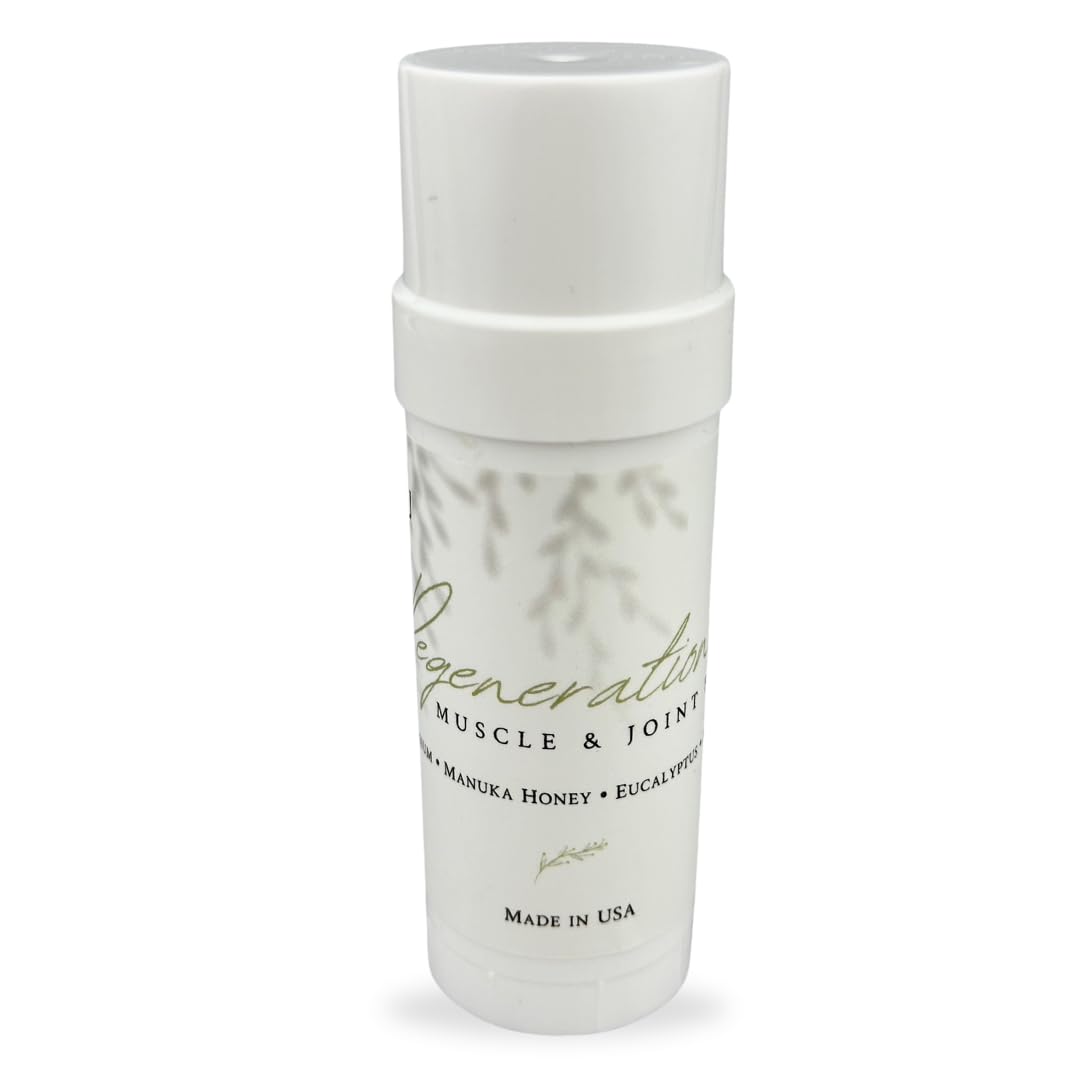 KANU Regeneration Muscle and Joint Soothing Balm Proprietary Blend of Magnesium, Manuka Honey, Eucalyptus & Menthol - Maximum Strength Formula for Aches- All Natural Ingredients-Made in The USA KANU uk supplements