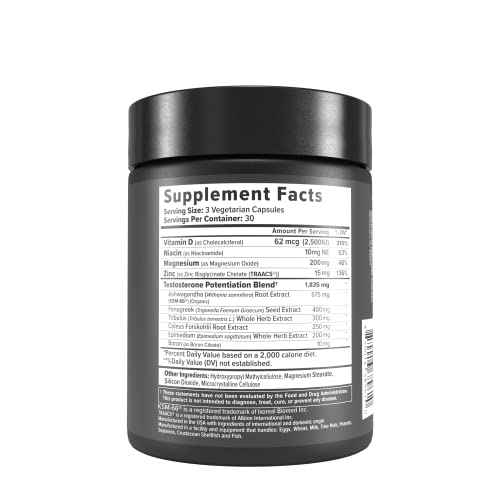 InnoSupps : T-Drive | Testosterone Booster | Amplify Muscle Growth | KSM-66 Ashwagand InnoSupps uk supplements