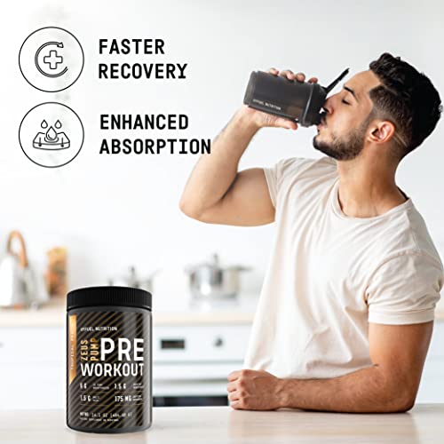Hyfuel Nutrition Zeus Pump Pre Workout - Pump Focus Energy Power - 3D Pump Breakthrough Hyfuel Nutrition uk supplements