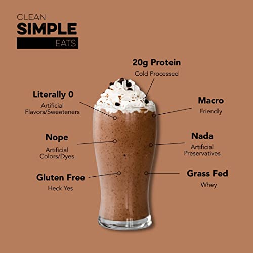 Clean Simple Eats Chocolate Brownie Batter Whey Protein Powder, Natural Sweetened Clean Simple Eats uk supplements