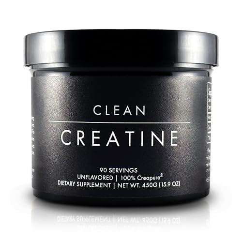 Clean Creatine - 100% Creapure® Creatine Monohydrate Powder for Muscle Growth CLEAN uk supplements