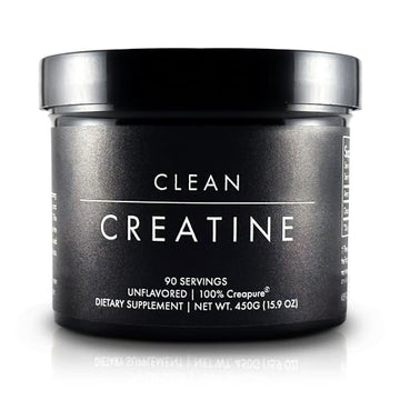 Clean Creatine - 100% Creapure® Creatine Monohydrate Powder for Muscle Growth CLEAN uk supplements