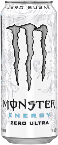 Monster Energy Zero Ultra, Sugar Free Energy Drink, 16 Ounce (Pack of 15) Monster Energy uk supplements