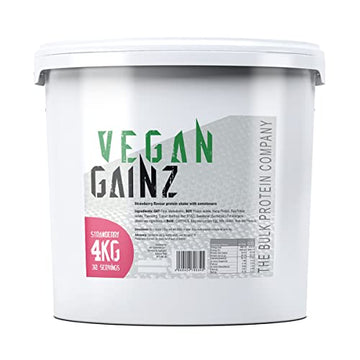 The Bulk Protein Company, Vegan Gainz - Plant Based Protein Powder - Weight Gainer- 32 Servings The Bulk Protein Company uk supplements