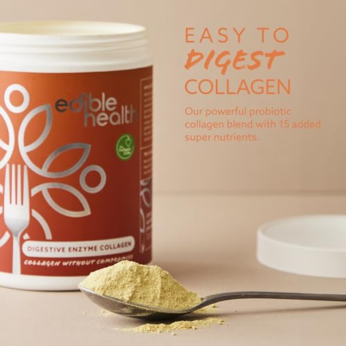 High Protein Edible Health Digestive Enzyme Protein Powder, Regenerative Collagen Supplements Edible Health uk supplements