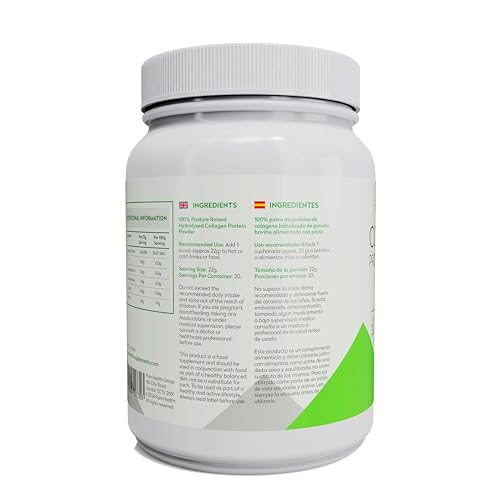 Pure Health Unflavored Collagen Powder Supplement 454g | 20g of Protein Per Serving Pure Health uk supplements