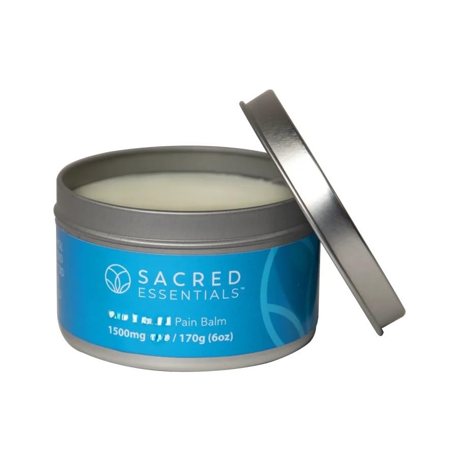 Sacred Essentials™ Extra Strength Hemp Cream, 6 oz, 1500 mg - Ideal for Muscles, HIPS, Joints, Neck, Back, Elbows, Fingers, Hands, and Knees. Made in USA Sacred Essentials uk supplements