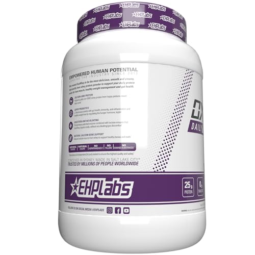 EHPlabs OxyWhey Whey Protein Isolate Powder - 25g of Whey Isolate Protein Powder EHP Labs uk supplements