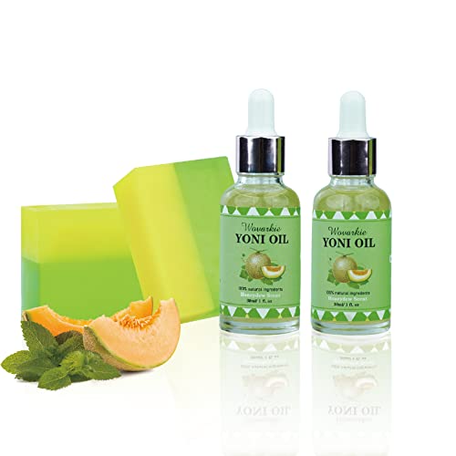 Yoni Soap Bars Yoni Wash & Yoni Oil Set Of 4, 2 * 5.29oz Handmade Vaginal Soap Feminine Wash Wovarkie uk supplements