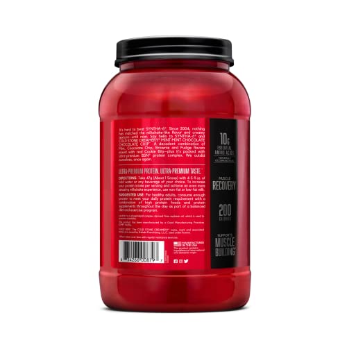 BSN Syntha-6 Whey Protein Powder, Cold Stone Creamery- Mint Mint Chocolate BSN uk supplements