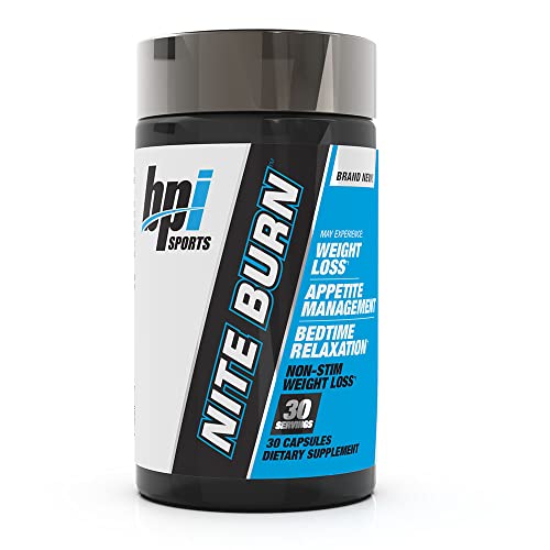 BPI Sports Nite burn – Nighttime Fat Burner & Sleep Support – Keto-Friendly – Weight Loss BPI Sports uk supplements