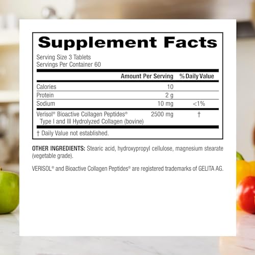 Webber Naturals Collagen30® Bioactive Collagen Peptides 2500 mg 180 Tablets Webber Naturals uk supplements