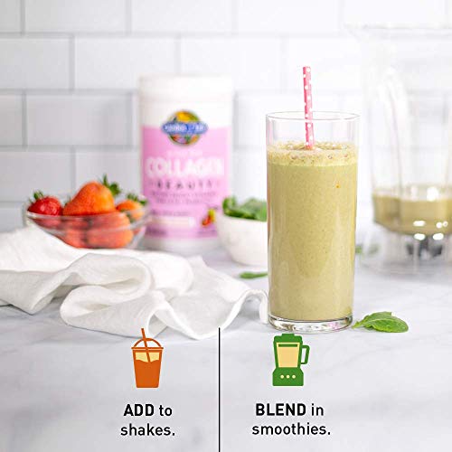 Garden of Life Grass Fed Collagen Beauty - Strawberry Lemonade, 20 Servings - Collagen Garden of Life uk supplements