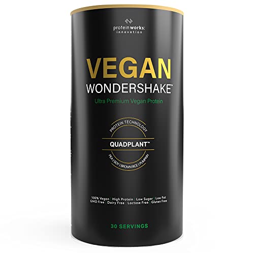Protein Works - Vegan Wondershake, Vegan Protein Shake, Multi Award Winning Vegan Protein Powder Protein Works uk supplements