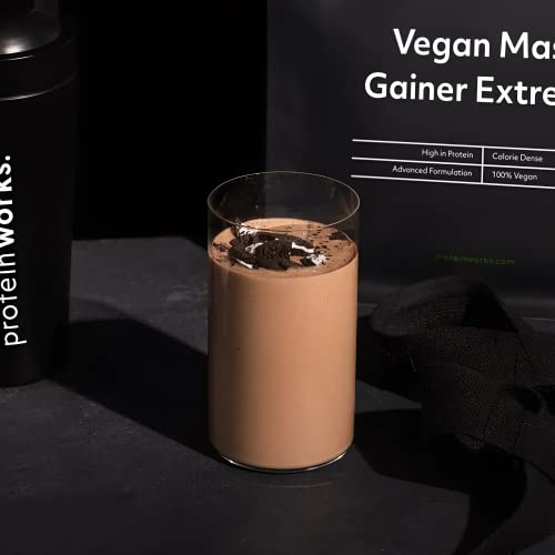 Protein Works - Vegan Mass Gainer Extreme | High Calorie Protein Powder | Weight Gainer Protein Works uk supplements