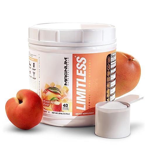 LIMITLESS Magnum 504g - Muscle Workout Powder, Sport Pre Workout for Men and Women LIMITLESS uk supplements