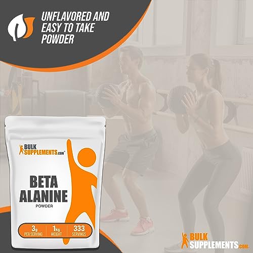 BULKSUPPLEMENTS.COM Beta Alanine Powder - Beta Alanine Pre Workout, Beta Alanine BULKSUPPLEMENTS.COM uk supplements