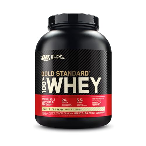 Optimum Nutrition Gold Standard 100% Whey Muscle Building and Recovery Protein Optimum Nutrition uk supplements