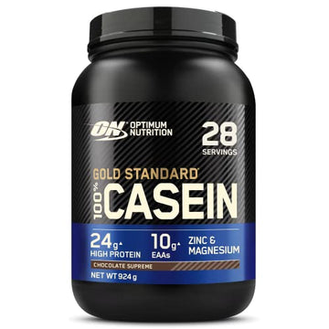 Optimum Nutrition Gold Standard 100% Casein Slow Digesting Protein Powder with Zinc Optimum Nutrition uk supplements