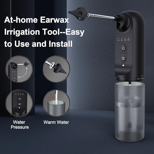 Upgraded Ear Wax Removal,Water Powered Ear Cleaner,Ear Cleaning Kit Alledge uk supplements