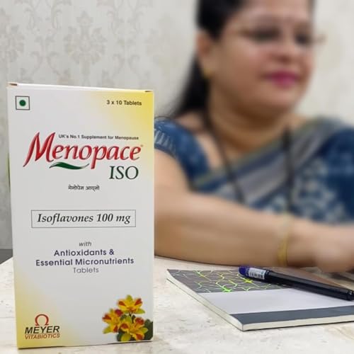 30 Tablets with Isoflavones, Amino acids & Essential Vitamins to Support Menopause Symptoms My Store uk supplements
