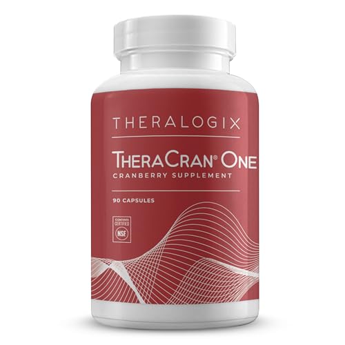 Theralogix TheraCran One Cranberry Capsules - 90-Day Supply - Cranberry Supplement Theralogix uk supplements