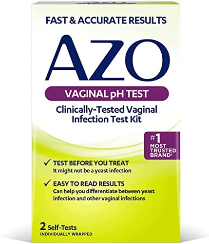 AZO Vaginal pH Test Kit, Clinically-Tested Vaginal Infection Test Kit, Fast & Accurate Results AZO uk supplements
