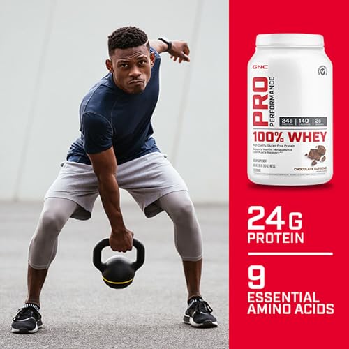 GNC Pro Performance 100 Whey Protein - Banana Cream 1.86 lbs. GNC uk supplements