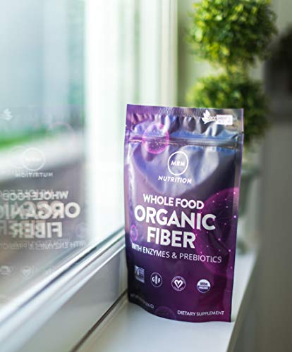 MRM Nutrition Whole Food Organic Fiber | with Enzymes + Prebiotics, 32 Servings MRM uk supplements