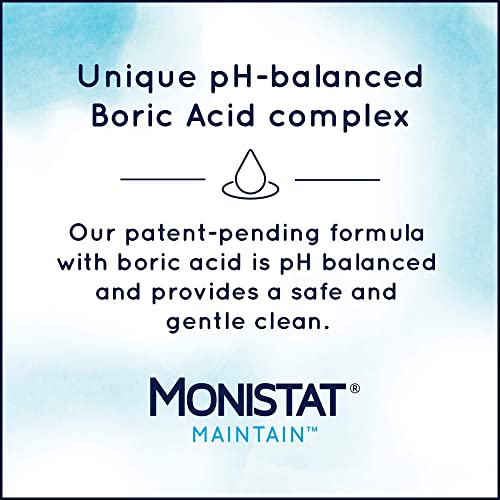 Monistat Boric Acid Feminine Cleanser, Fragrance Free Feminine Wash, 16 Fl Oz, 1 Pack Monistat uk supplements