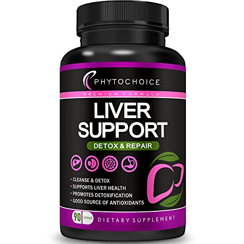 Liver Cleanse Detox & Repair All-in-One Liver Health Support Supplement-Herbal Complex PHYTOCHOICE uk supplements