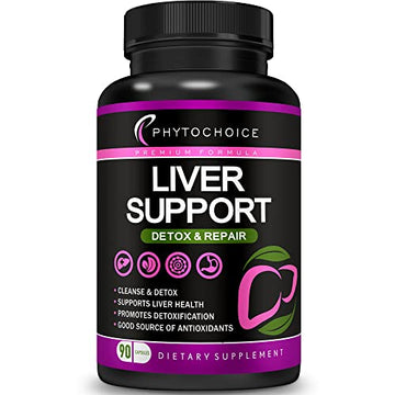 Liver Cleanse Detox & Repair All-in-One Liver Health Support Supplement-Herbal Complex PHYTOCHOICE uk supplements