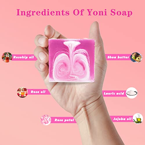 Yoni Soap Bars Yoni Wash Set Of 4, Feminine Wash Ph Balance for Women Vaginial Deodorants yonisayo uk supplements