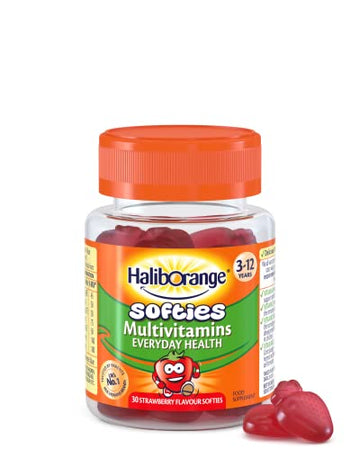 Haliborange Kids Multivitamins Strawberry Capsule Softies, 30 each Haliborange uk supplements