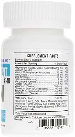 Systemic Formulas MIN Multi Mineral Plus - 60 Capsules (Pack of 2) Comprehensive Mineral Support for Wellness - Balanced Blend, Essential Nutrients Generic uk supplements