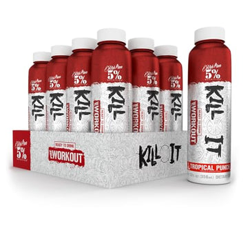 5% Nutrition Kill It Ready-to-Drink High Stim Pre Workout | 400mg Caffeine Energy Drink 5% Nutrition uk supplements