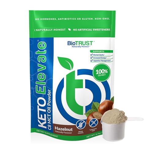 BioTrust Keto Elevate – Pure C8 MCT Oil Powder – Ketogenic Diet Supplement BioTrust uk supplements