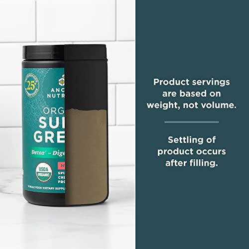 Ancient Nutrition Organic Watermelon Supergreens, 8.82 OZ Ancient Nutrition uk supplements