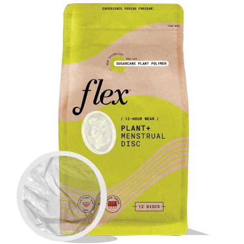 Flex Plant Plus Disc | Plant-Based Disposable Period Discs | Tampon and Cup Alternative FLEX uk supplements