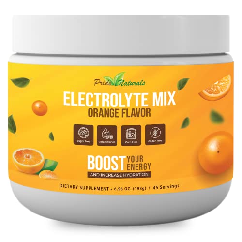 Electrolyte Powder - Refreshing Workout Recovery Electrolytes, Sugar Free, Gluten Free Pride Naturals, Inc uk supplements