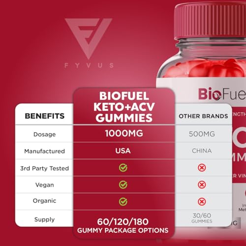 (2 Pack) Biofuel Keto ACV Gummies, Biofuel Keto ACV Gummies Advanced Weight Loss Fyvus uk supplements