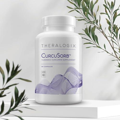 Theralogix CurcuSorb Turmeric Curcumin Supplement - 90-Day Supply - High-Absorption Theralogix uk supplements