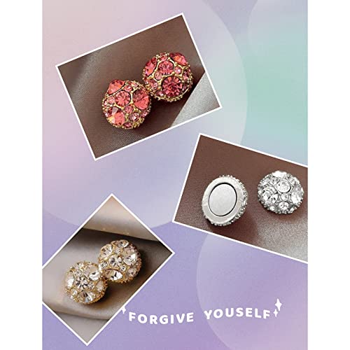 Dorina Ear Acupressure Magnetherapy Detoxi Earrings Set,Magnetic Lymphatic Cubic Zirconia Atiptu uk supplements
