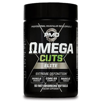 PMD Sports Omega Cuts Elite Fat Loss-Muscle Defining Formula - Omega Fatty Acids PMD uk supplements