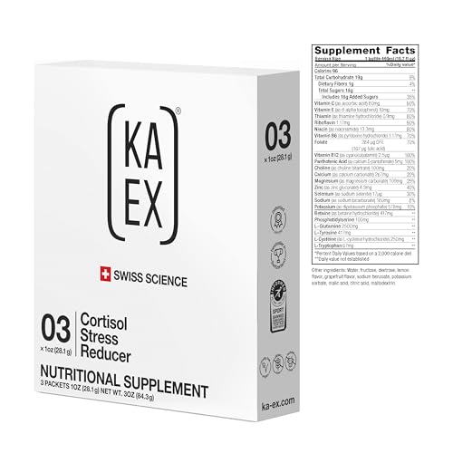 KA EX - Cortisol Stress Reducer for Athletes | Post-Workout Recovery Gamechanger | Clinically Tested and Trusted by Thousands of Pro Athletes | Swiss Science I Vegan (3 Pack) KA EX uk supplements