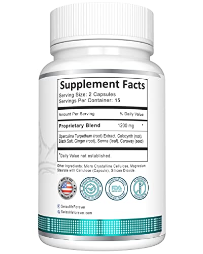 SWISSLIFE FOREVER Colon 15 Day Quick Cleanse, Advanced Gut Cleanse Detox, Improves SWISSLIFE FOREVER uk supplements