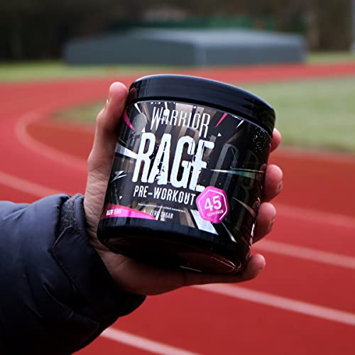 Warrior - RAGE Pre Workout Powder – Lightnin’ Lemonade 392g, WA-RG-045-01 Warrior uk supplements
